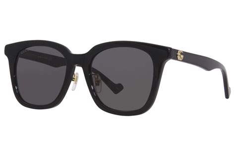 Gucci™ GG1000SK 001 55 Black Sunglasses .